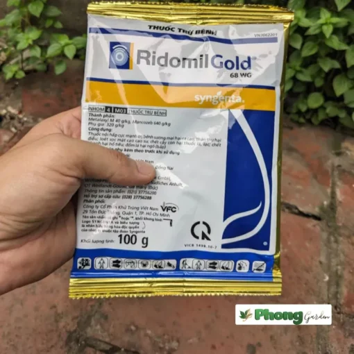 Ridomil Gold Tưới Gốc, Thuốc Trừ Bệnh Cây Trồng Ridomil Gold