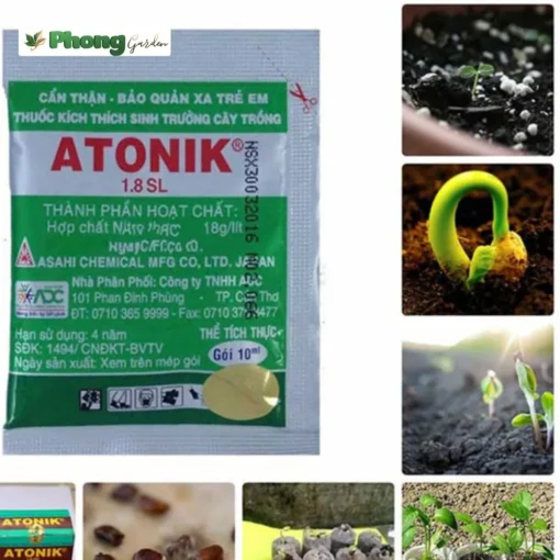 Thuốc Kích Rễ Atonik, Phân Bón Lá Atonik, Thuốc Kích Thích Sinh Trưởng Cây Trồng