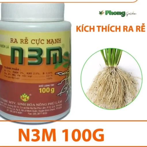 Thuốc Kích Rễ N3M, Phân Bón Lá Kích Rễ N3M